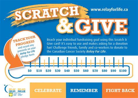 fundraising scratch cards
